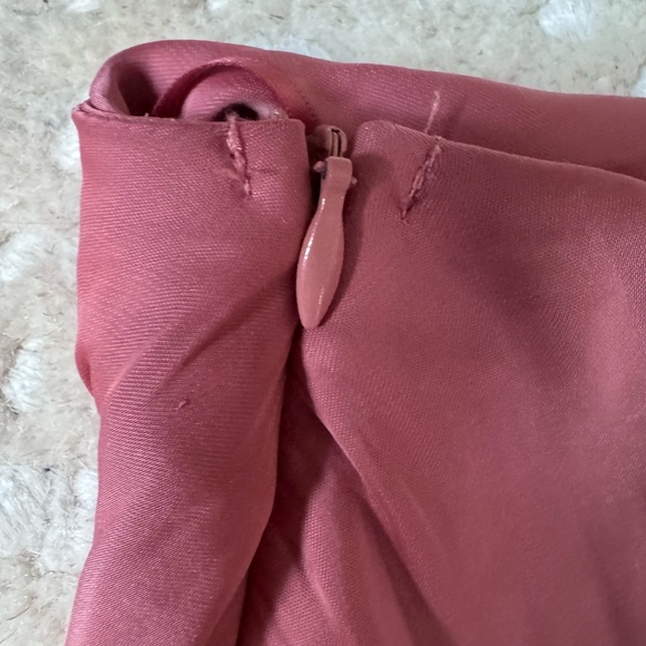 By Together Satin Strapless Tube Top Dusty Rose Mauve, Size Medium, NWT - Picture 7 of 12